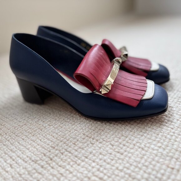 Valentino Uptown Pumps with Rockstud accents - Picture 2 of 4